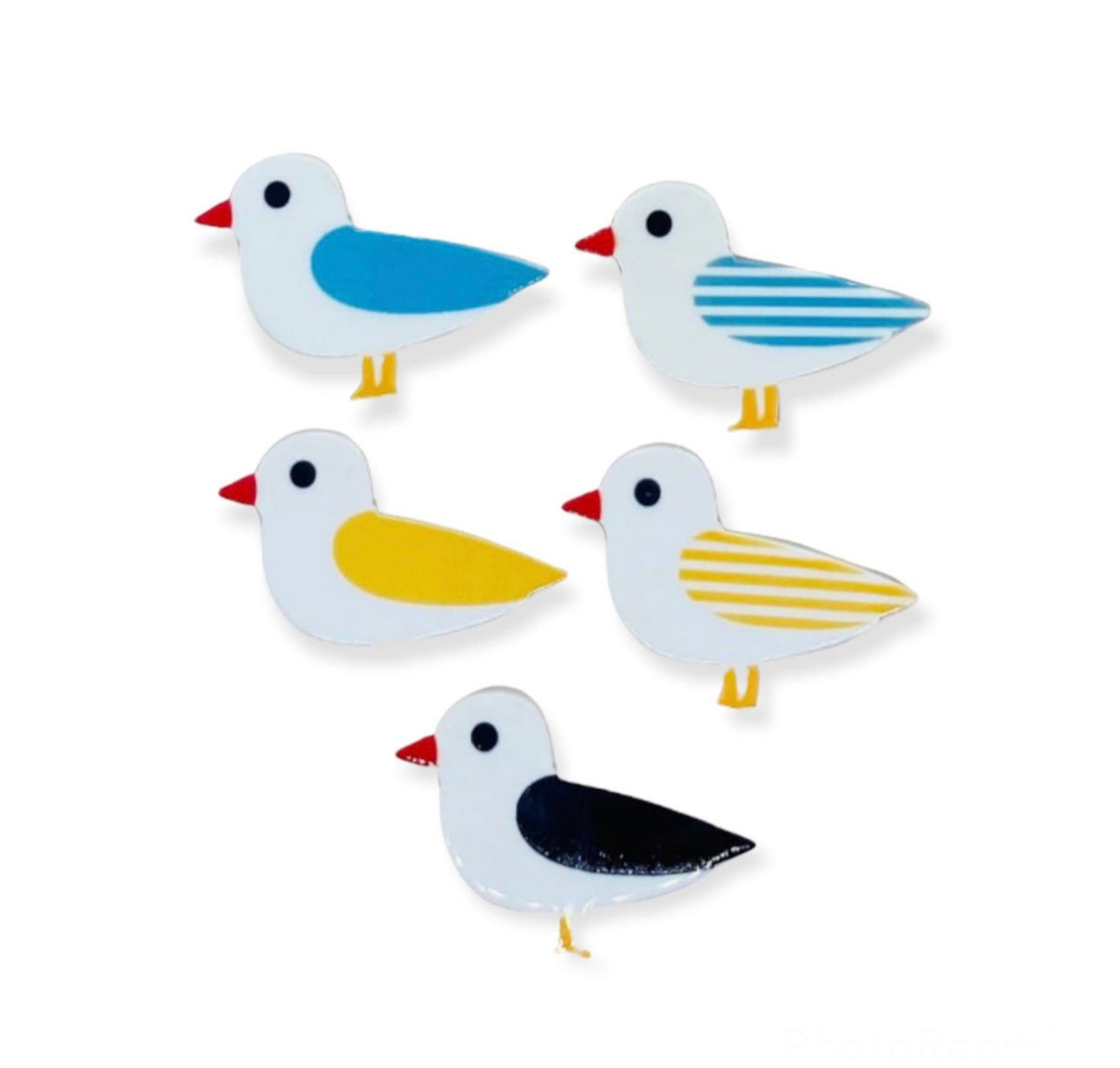 Seagull Resin fridge magnet 24 colours