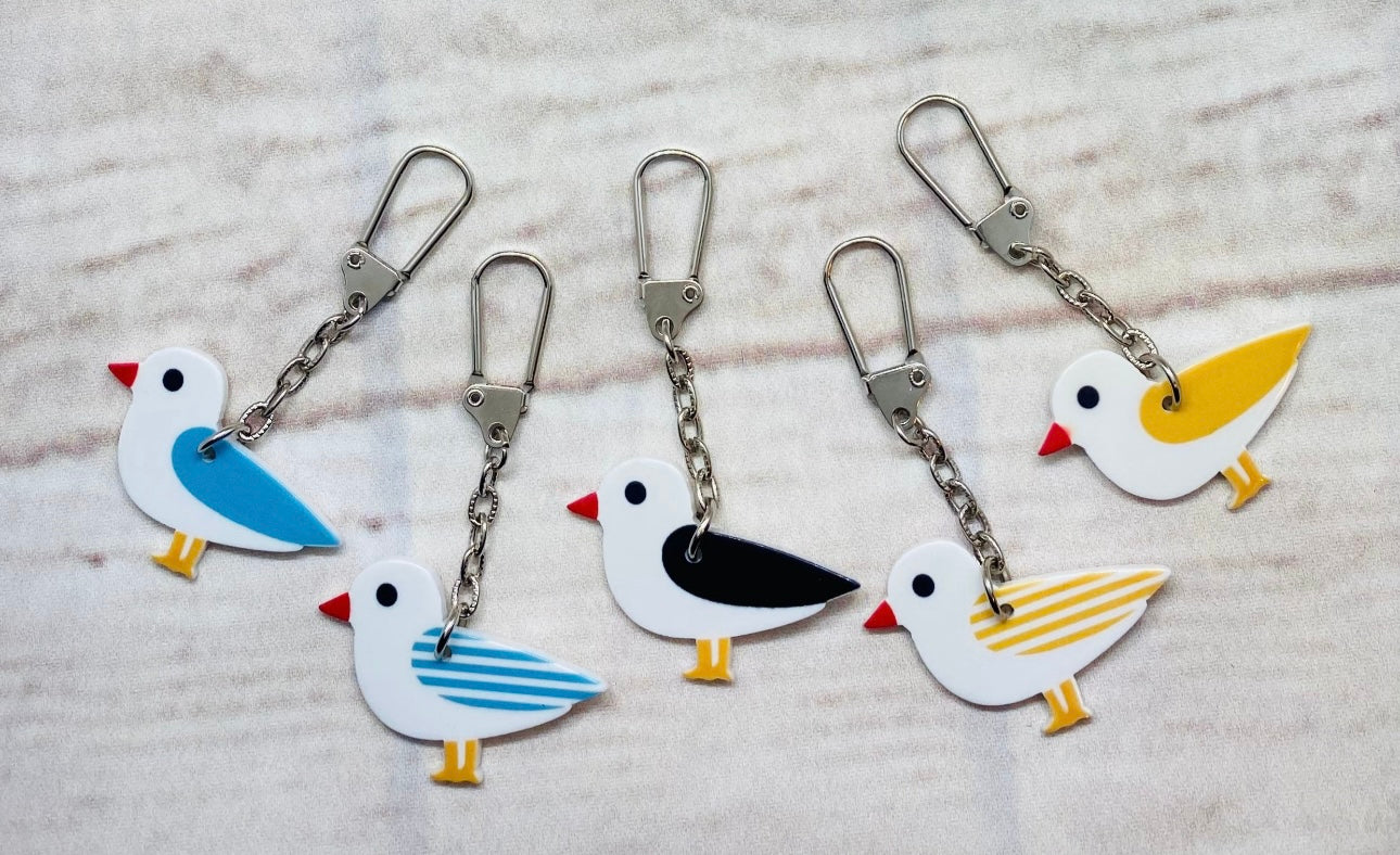 Seagull Resin keyring 24 colours
