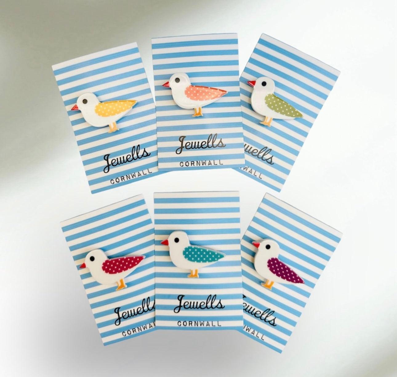 Seagull Resin keyring 24 colours