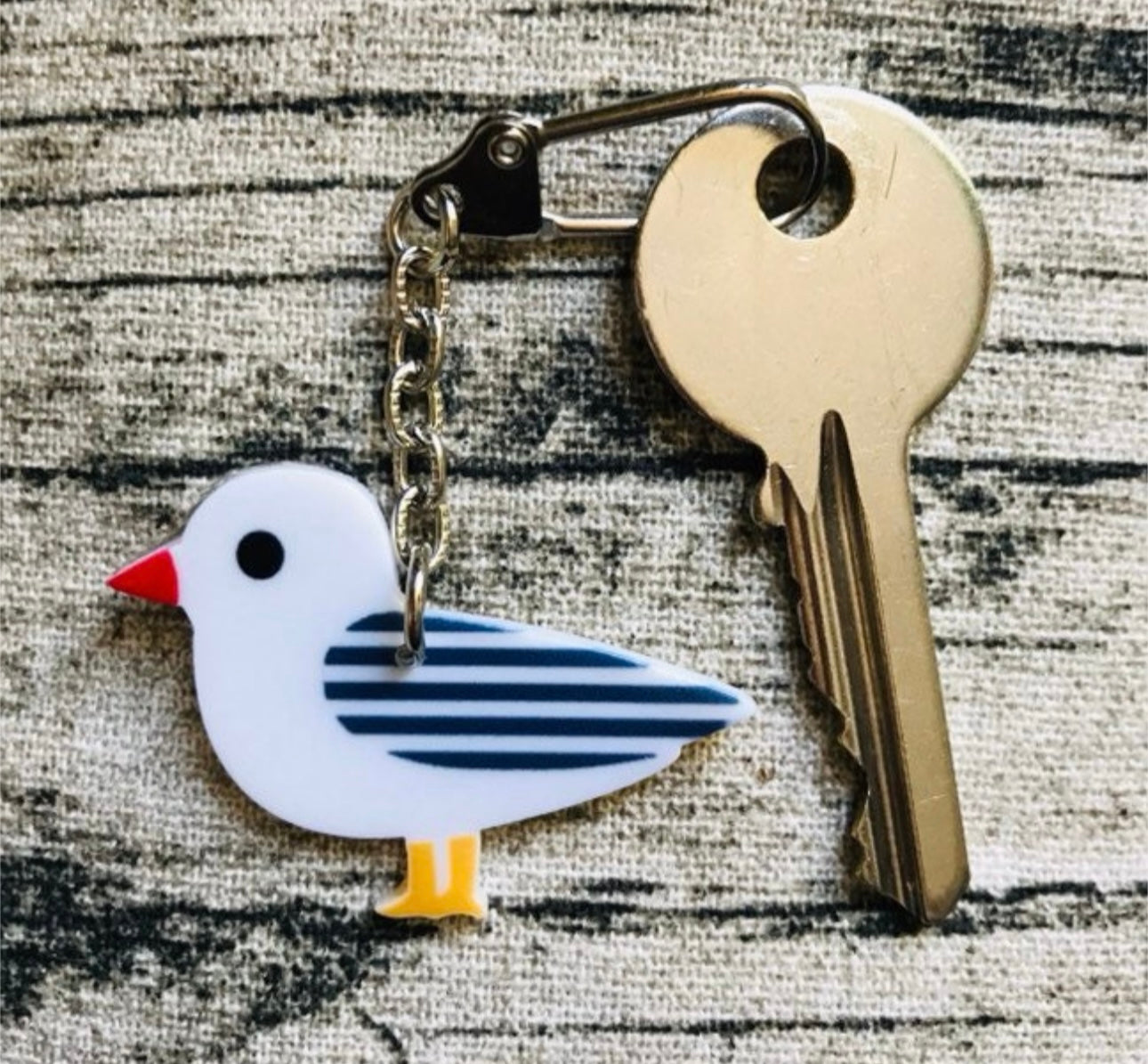 Seagull Resin keyring 24 colours