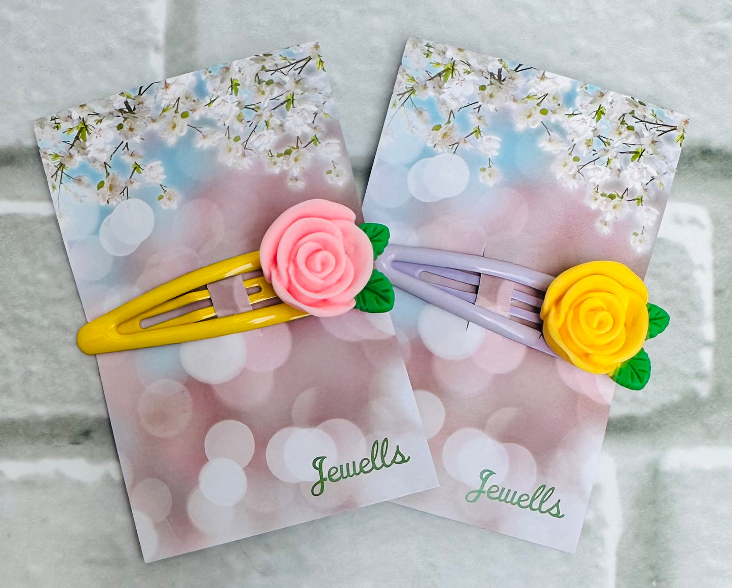 Rose Flower Hair Clip