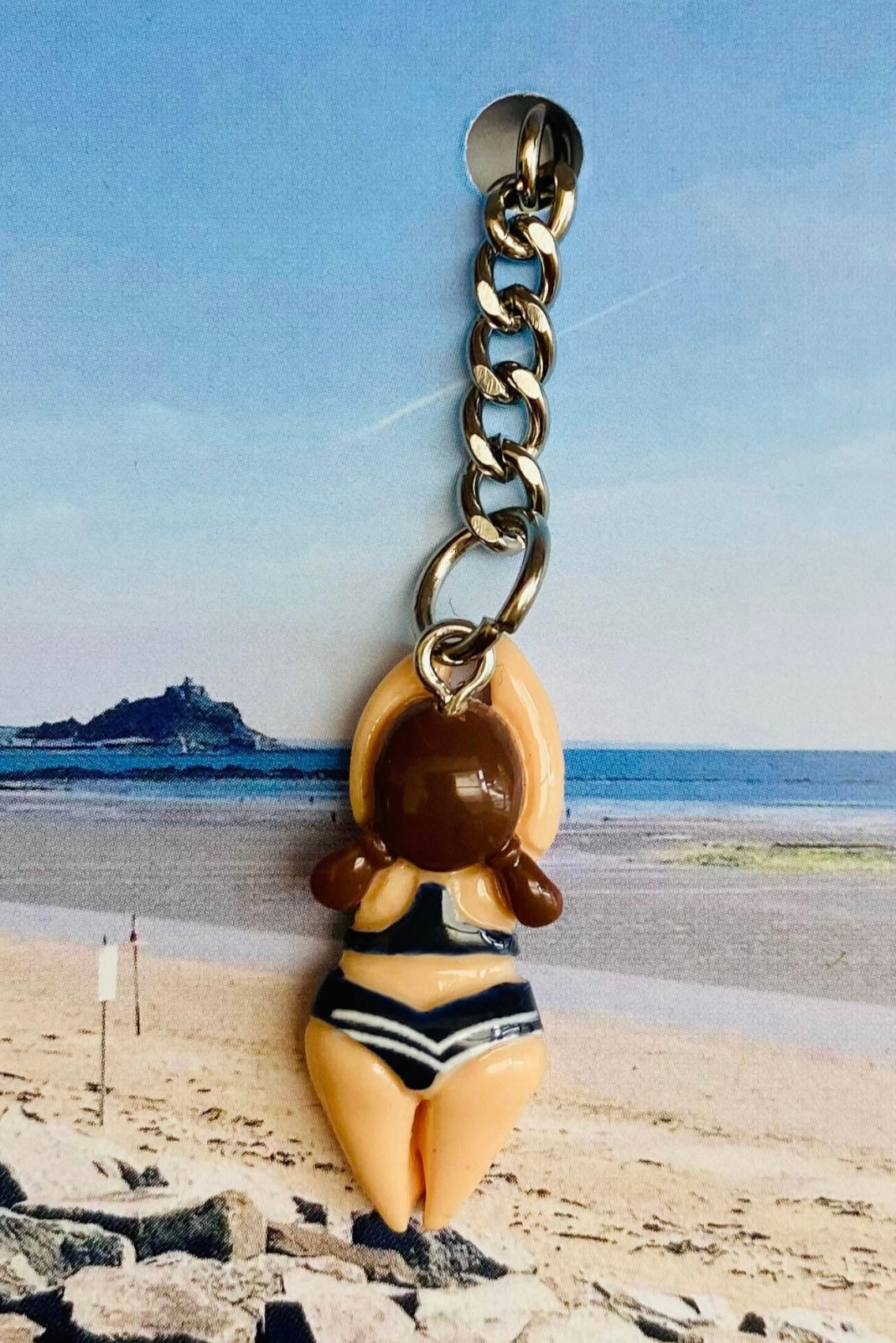 Swimmer Mini Resin Keyring - 6 designs