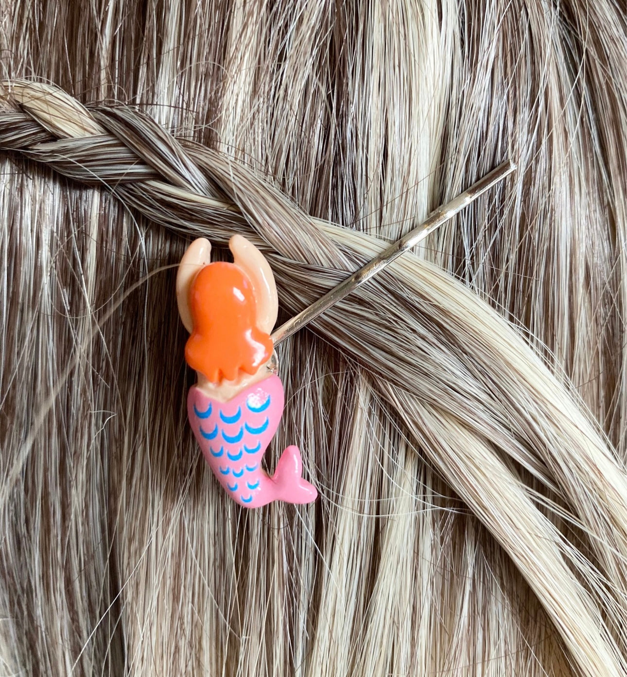 Swimmer Mini Resin Hairclip - 6 designs