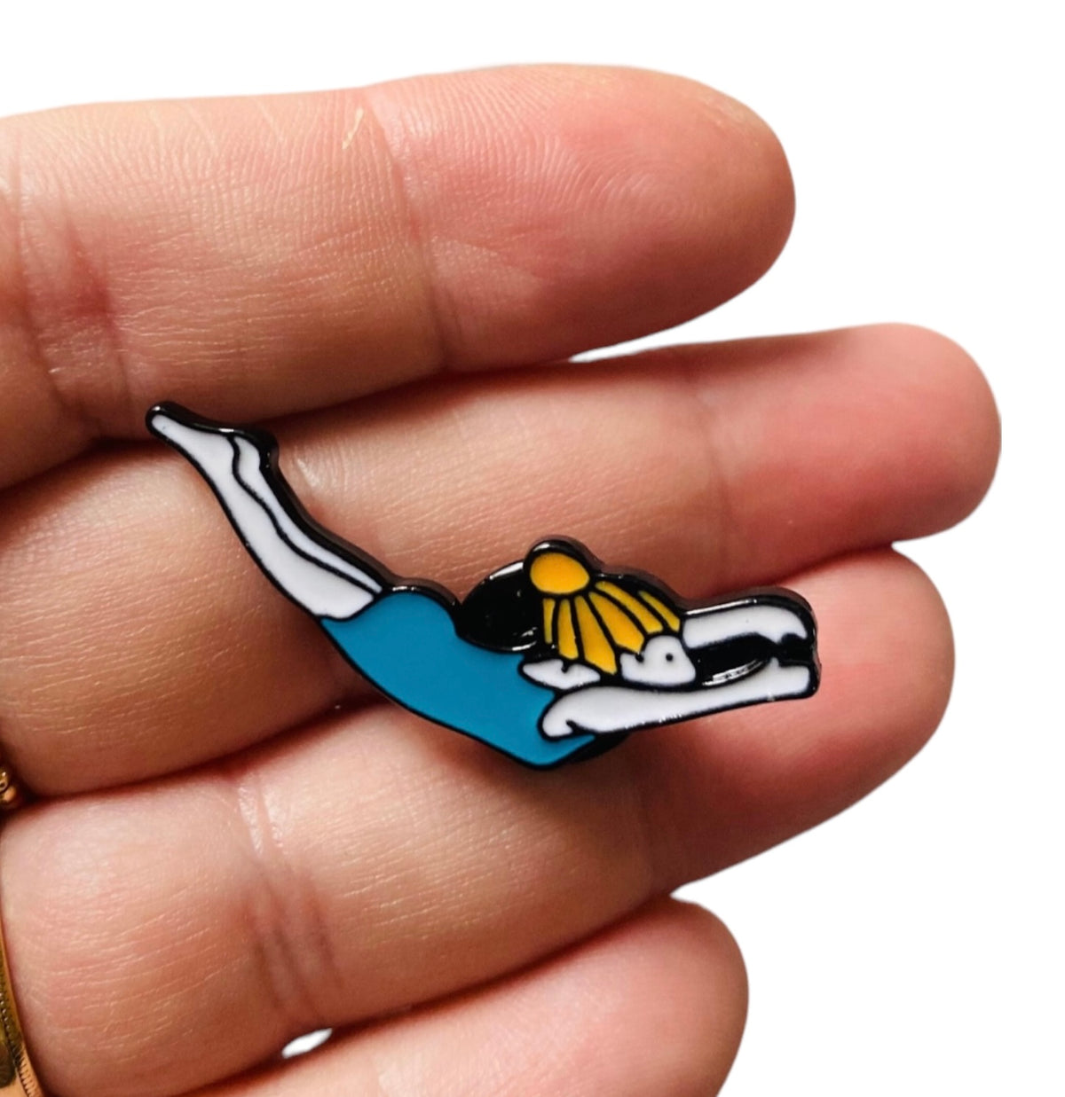 Pin Dive Metal Dive Pin Badge swimmer – Jewells