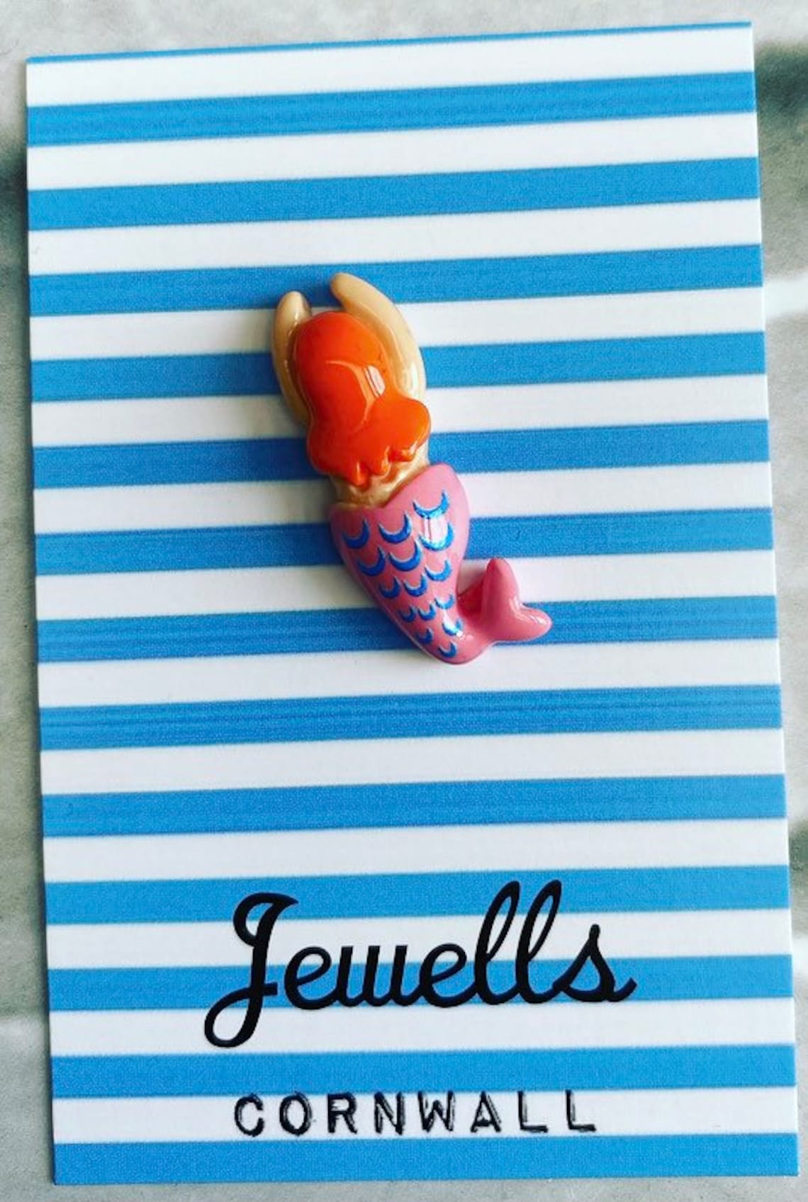 Swimmer Mini Resin Brooch - 6 designs